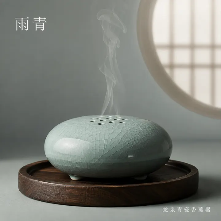雨青｜龙泉青瓷香薰器